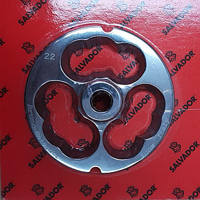 Решітка для ковбаси мод.22 Enterprise для м'ясорубки Sirman, Fimar, Fama, Apach, Everest, Mainca, Kolbe, KT, фото 2