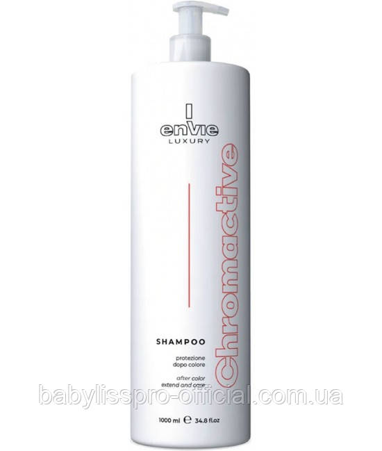 Шампунь для збереження кольору з екстрактом граната Envie Chromaсtive Color Protector 1000 мл