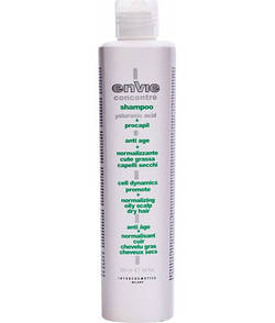 Нормалізуючий шампунь Envie Yaluronic Acid Anti Age Normalizing Oily Scalp Dry Hair 250 мл