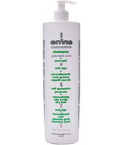 Нормалізуючий шампунь Envie Yaluronic Acid Anti Age Normalizing Oily Scalp Dry Hair 1000 мл