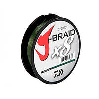 Шнур Daiwa J-Braid X8 0.16mm 150m 9kg Dark Green