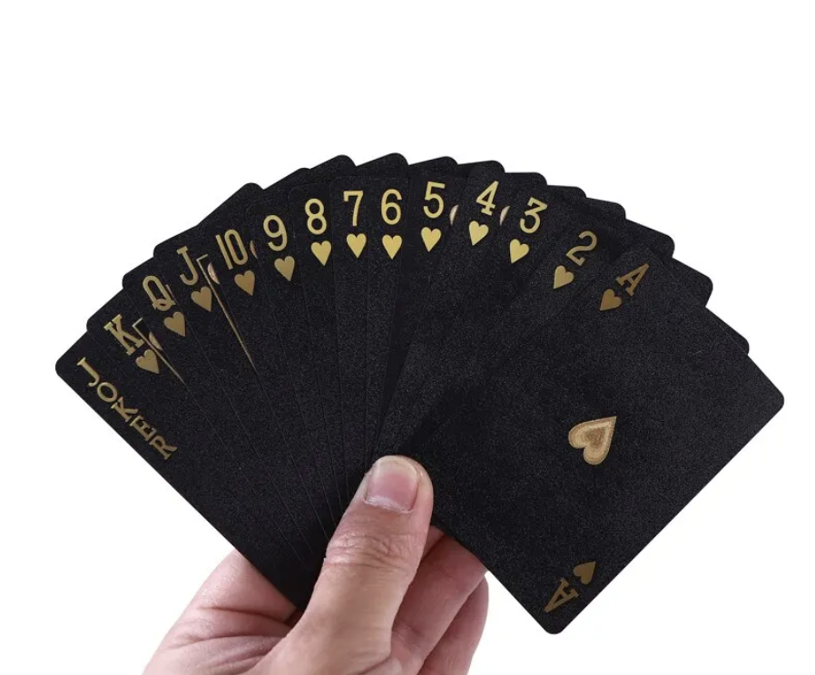 Набор колода карт водонепроницаемых Dark Diamond 54 карты с джокерами ...