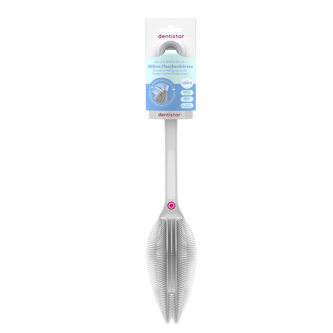Йоршик силіконовий для пляшечки Dentistar
