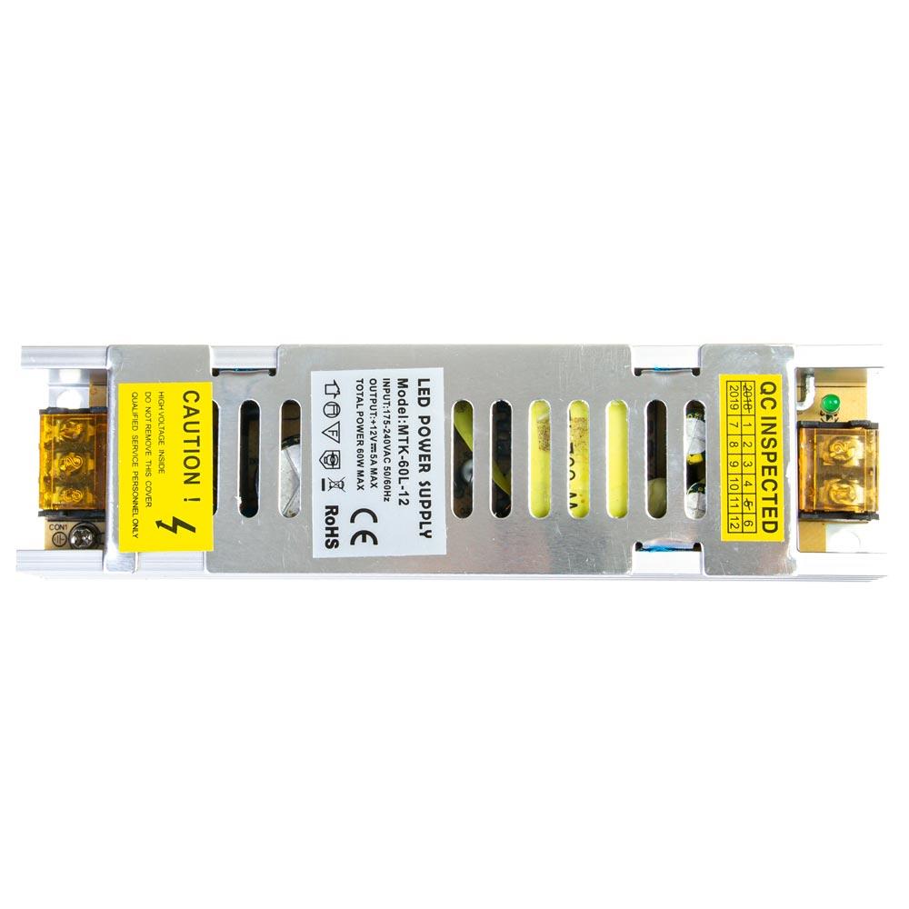 Блок живлення 12В LONG-5А 60W IP20, фото 1