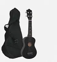 Укулеле сопрано AUS110 BK + чохол