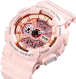 Жіночий спортивний водонепроникний годинник Skmei 1834PK Pink, фото 5