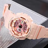 Жіночий спортивний водонепроникний годинник Skmei 1834PK Pink, фото 4
