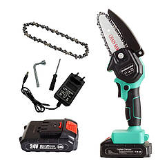 Міні пила Supretto акумуляторна ланцюгова (7250)