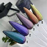 Гель-лак SAGA Cat Chameleon №04 світловідбивний теракотовий, 8 мл, фото 3