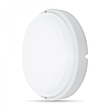 Світлодіодний світильник Feron AL3009-RMS 12W LED з мікрохвильовим датчиком руху IP65 6500К 1080Lm Ø140×48мм, фото 5