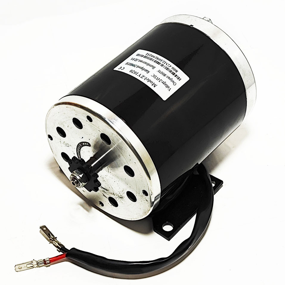 Електромотор ZY1020 24 V 800 W 32ah 2800 rpm, фото 1