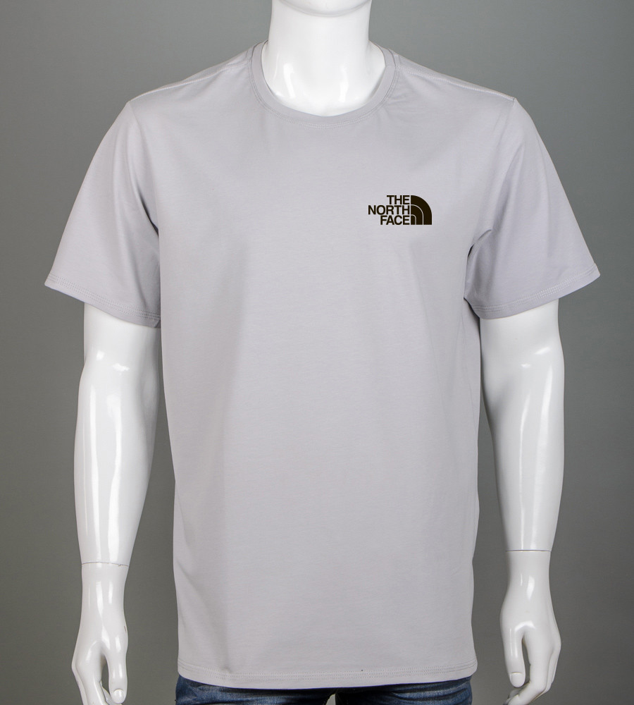 Футболка батал The North Face Світло-сірий 2305б, 3XL (1шт)