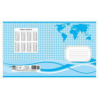 Зошит 12 арк клітинка дв-кол обкладинка офсет, фото 2