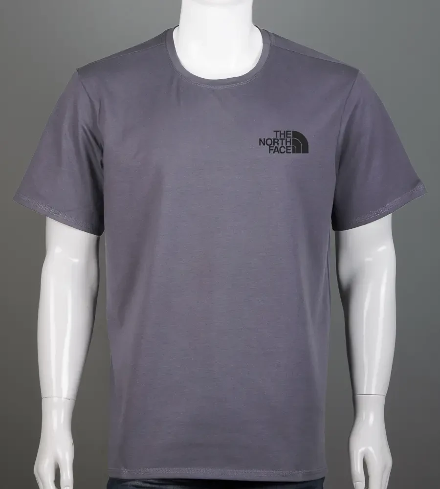 Футболка батал The North Face Сірий 2305б, 3XL (1шт)