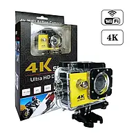 💛Спортивна відео екшн-камера Waterproof Sport Action Camera WiFi 4K Ultra HD D800 з аквабоксом WI-FI 16 MP