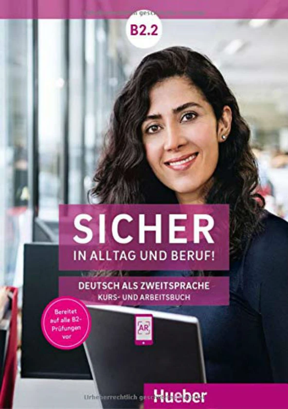 Підручник та зошит Sicher in Alltag und Beruf! B2.2 Kursbuch + Arbeitsbuch, фото 1