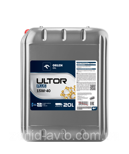 Mоторне масло Orlen Platinum Ultor Plus 15W-40 20л