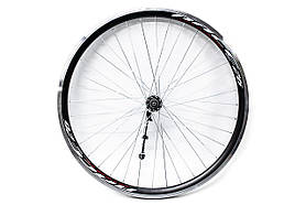 Колесо пер. VLT 29" AL 36H двост. чорн.; Втулка SHUNFENG SF-A221F Vbr, колір чорн., на пром. підшипн.