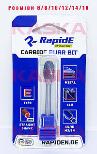 Борфреза твердосплавна по металу RapidE R5745 Тип E D=6mm (E0610М06) овал