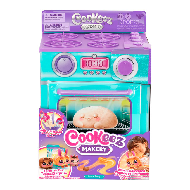 Інтерактивна іграшка Cookeez Makery Магічна пекарня Паляниця Cookies Makery Cinnamon Treatz Oven 23501