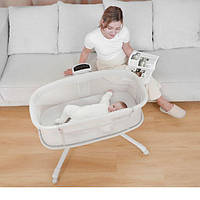 Ліжко для новонароджених 3в1 (музика, USB, таймер, москітна сітка) Mastela 3328