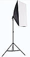 Софтбокс 60х40см НАБІР ДЛЯ БЕЗТІНЬОВОЇ ФОТОГРАФІЇ 60x40CM AG401, фото 4
