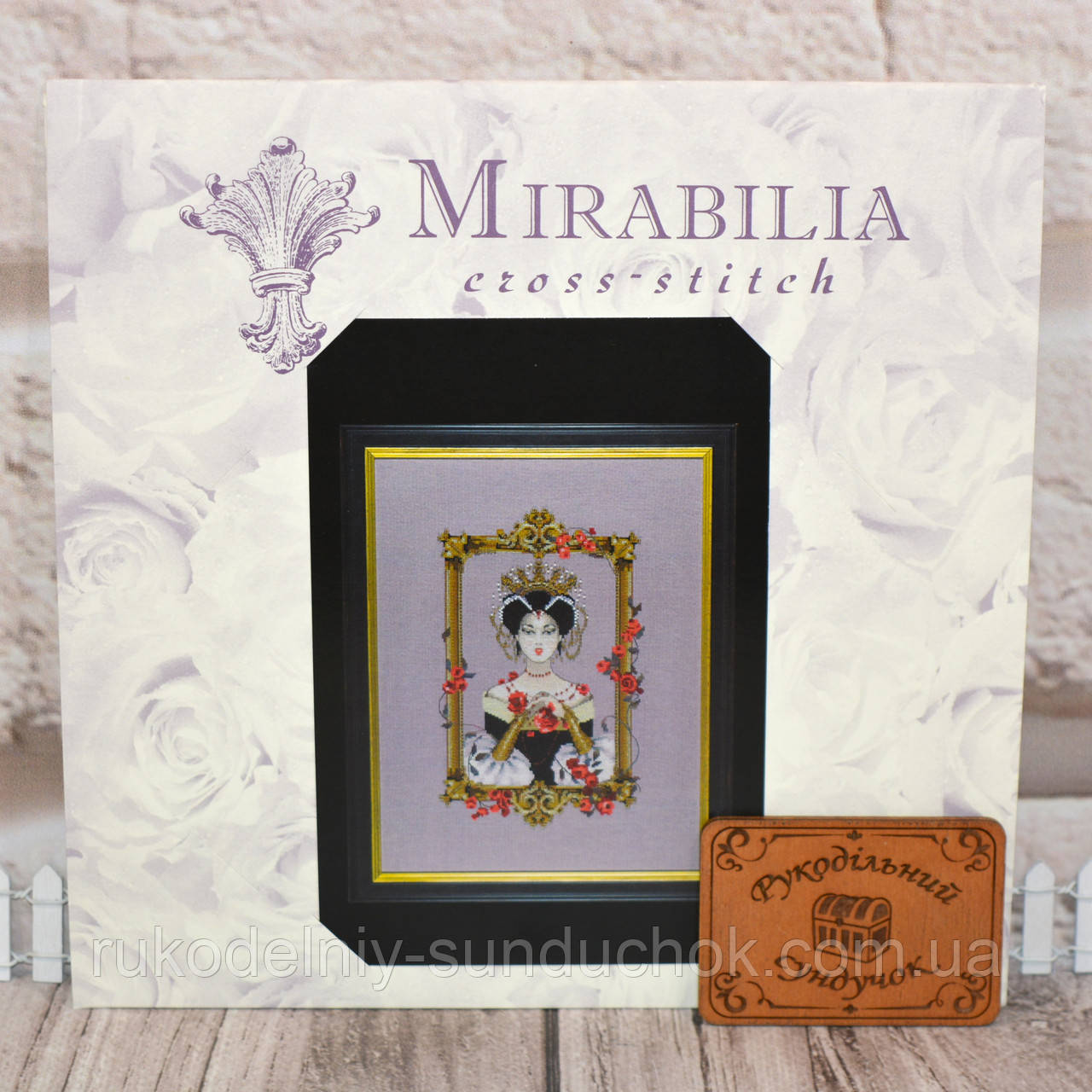 Схема Mirabilia Designs "Portrait Queen / Портрет Королеви" MD184