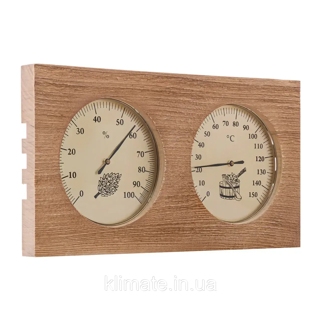 Термогігрометр для сауни ТГС ісп. 7 (0...150 °C, 0-100%), фото 1