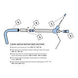 Заглушка рейлінгу Lemax модерн, матовий чорний (RAT-16 BL), фото 2