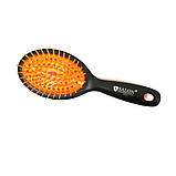 Щітка масажна силіконова Salon Professional 8H061 (квіта в асортименті), фото 4