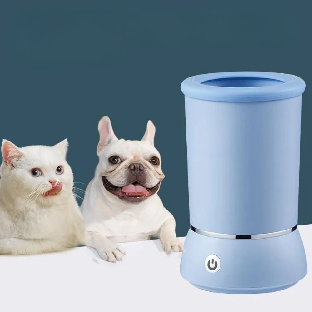 Автоматична лапомийка стакан для собак котів Pet Foot Wash Автоматичний очисник для лап з юсб USB
