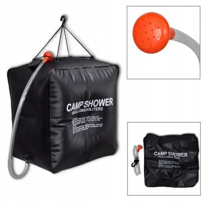 Похідний душ Camp Shower 40 л туристичний переносний душ для дачі