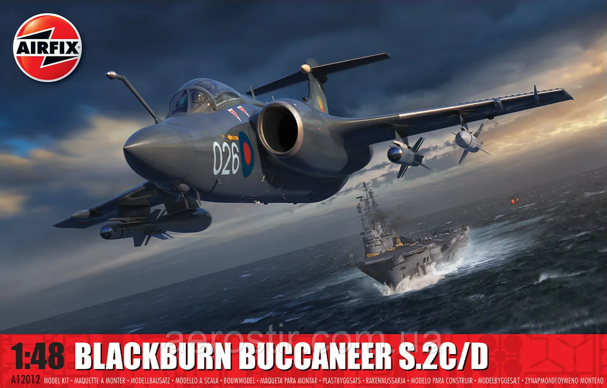 Blackburn Buccaneer S.2C/D 1/48 Airfix 12012, фото 1