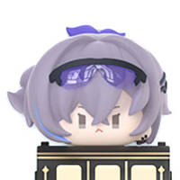 Фігурка Срібний Вовк - Хонкай Стар Рейл | Silver Wolf - Honkai Star Rail Dome Railway Chibi Figure B