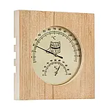 Термогігрометр для лазні та сауни Склоприлад ТГС-6 "Темний" (температура 0-140 градусів, вологість 0-100%), фото 3