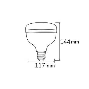 Лампа Світлодіодна "CRYSTAL-40" 40 W 6400 K E27, фото 3