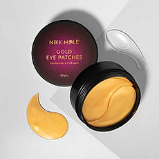 Золоті патчі Nikk Mole Hyaluronic & Collagen 60 шт