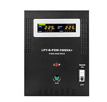 ДБЖ з правильною синусоїдою 48V LPY-B-PSW-7000VA+(5000Вт)10A/20A