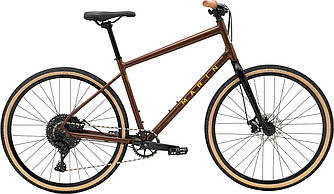 Велосипед 28" Marin KENTFIELD 2 рама - S 2025 Gloss Brown/Black/Yellow