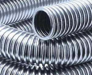 Шланг гофра неіржавка сталь для відведення газів генератора Діаметр 28 мм, фото 1