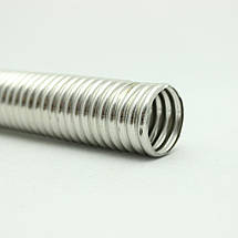 Шланг гофра неіржавка сталь для відведення газів генератора Діаметр 28 мм, фото 3