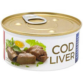 Печінка тріски преміум якість ( свіжа сировина ) BANGA 180г ж/б ключ , Латвія