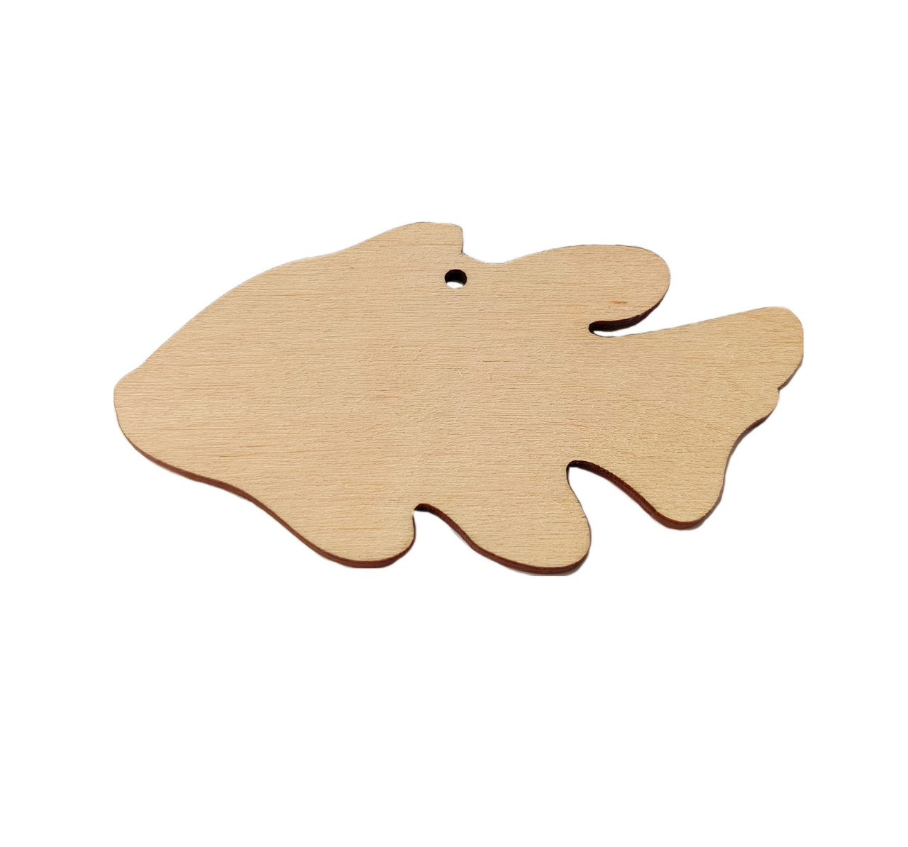 Підвіска фанерна "Зірка" на ялинку 9,5*5,5 см. |заготівля для декору | під фарбування | для декупажу