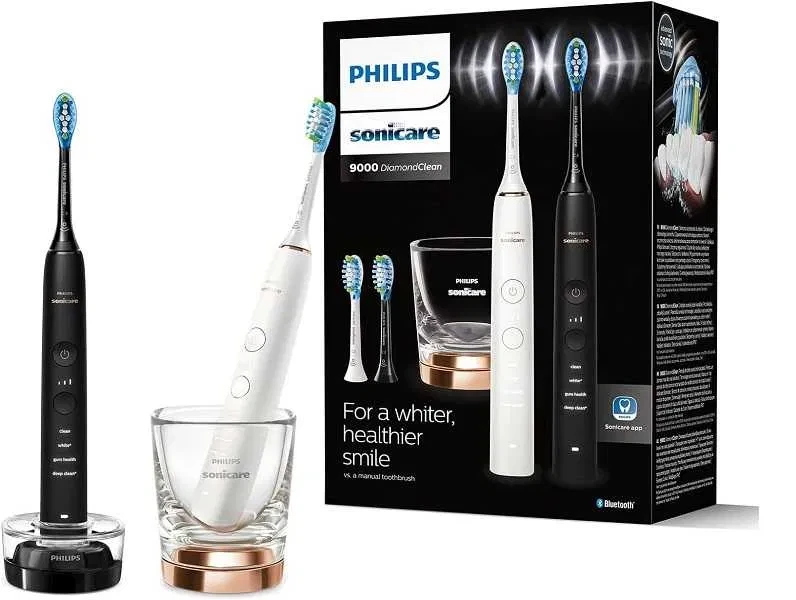 Набір електричних зубних щіток Philips Sonicare DiamondClean 9000 HX9914/61, фото 1