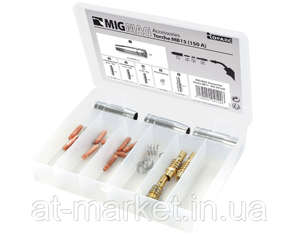Набір для пальника МІГ 150 А (MB15) GYS 041226