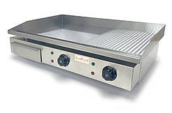 Поверхня для смаження комбінована GoodFood EG73FRM (хромована)