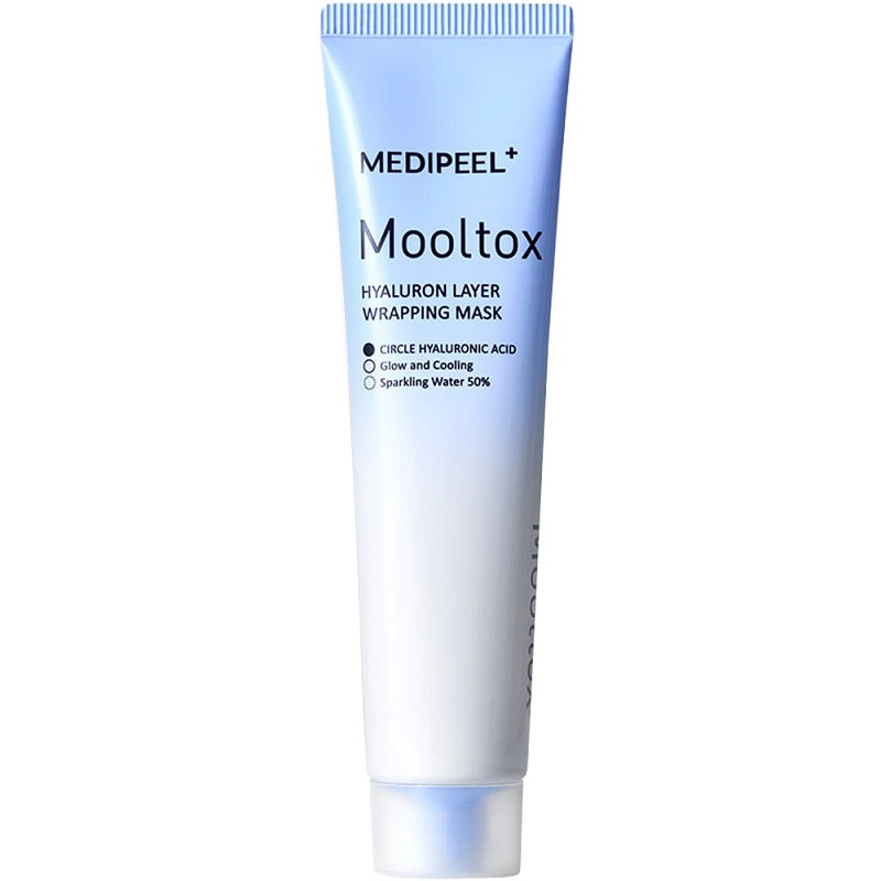 Охолоджуюча маска-плівка з ефектом ліфтингу Medi-Peel Mooltox Hyaluron Layer Wrapping Mask 70 мл