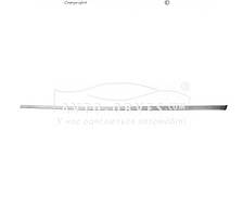 Хром планка над номером Audi A4 B7 2004-2007 - type : v2