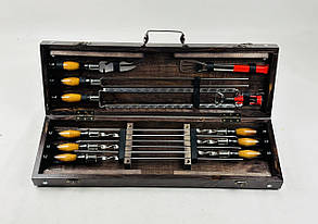 Набір шампурів подарунковий ПАНТЕРА ЛЮКС