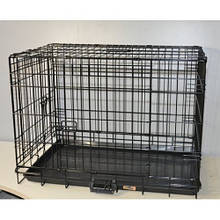 Клітка для собак чорна стандарт (46*30*39 см) №1